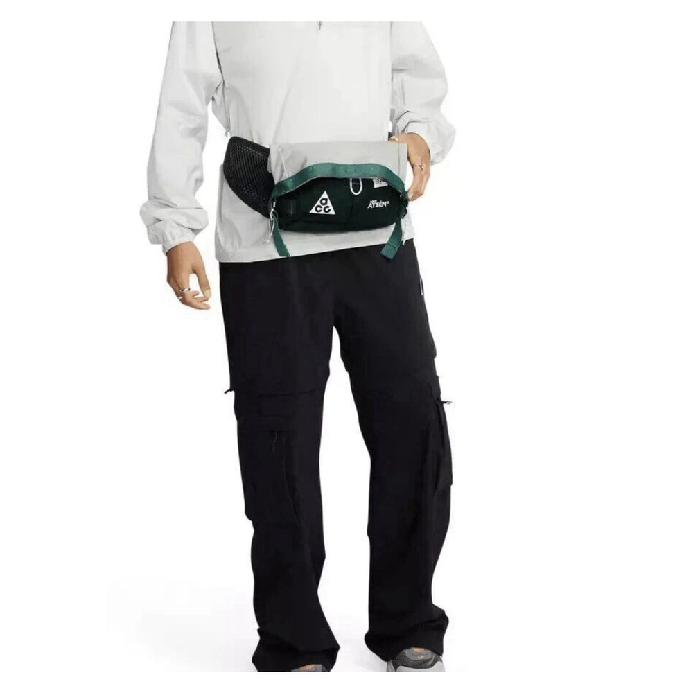 Nike ACG Aysén Fanny Pack 3L Crossbody Vintage Green White DV4051 338 NEW